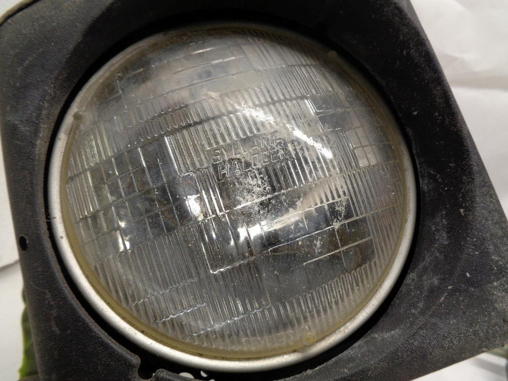 Porsche 944 Gloss Black Headlight Assembly PAIR USED GENUINE R25