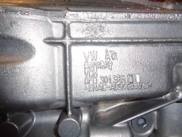 GENUINE AUDI AUTOMATIC TIPTRONIC TRANSMISSION OFD 301 383 D