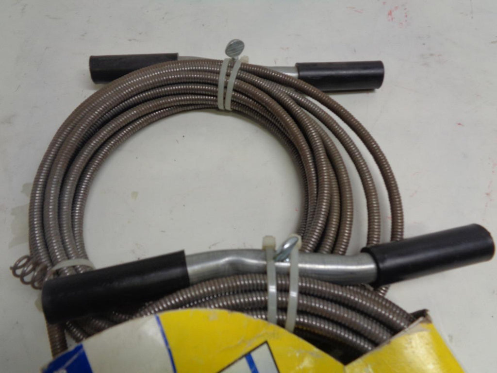 2 PACK NEW BRASSCRAFT SINK/BATH DRAIN CLEANING TOOL 25ft LONG 3/8" DIAMETER R22