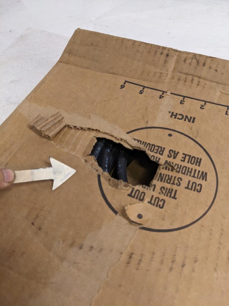 DAYCO 80058 FUEL HOSE 50' OAL 1/4" ID 1/2" OD BLACK NITRILE NEW R15