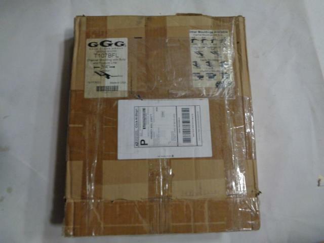 1 75' SPOOL OF 3/4" GOLD GLASS GROUP UNIVERSAL MOULDING T-101BFL R7