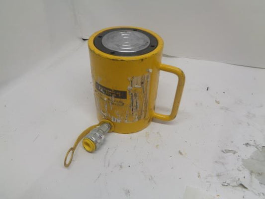 THIN TYPE HYDRAULIC CYLINDER JACK FCY-50 50 TON 100MM TRAVEL NEW J2