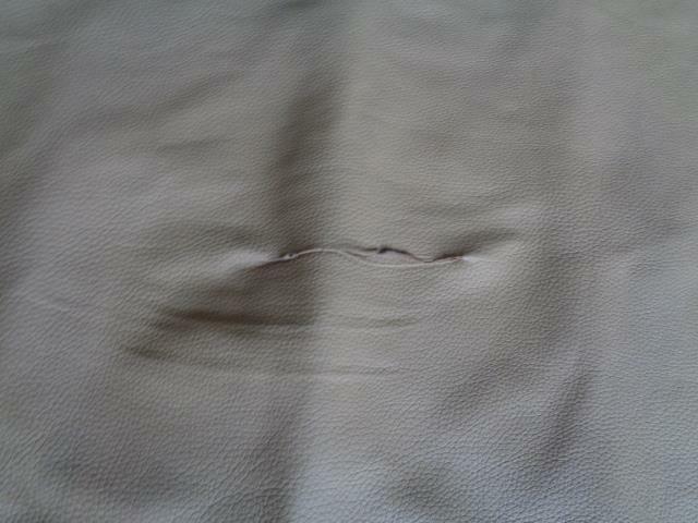 Leather Hide 39.28 Square Feet 3.65 Square Meters Beige NEW SR