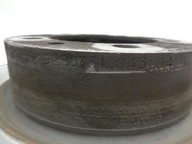 USED GENUINE PORSCHE 928 LEFT FRONT DIRECTIONAL DISC BRAKE ROTOR 928 351 043 04