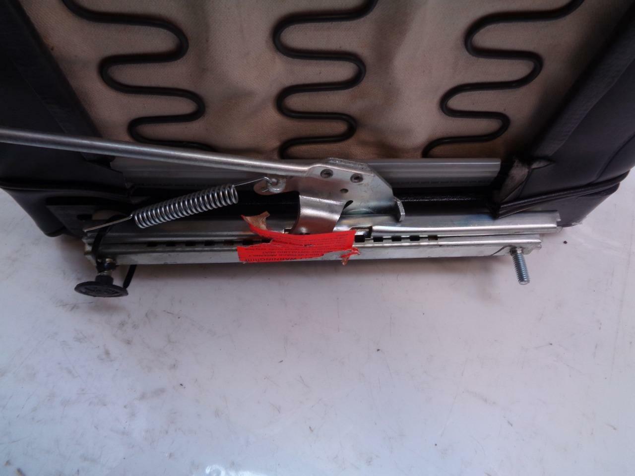 NEW GENUINE CAT INDUSTRIAL MULTI TERRAIN LOADER BLACK VINYL CUSHION SEAT SR