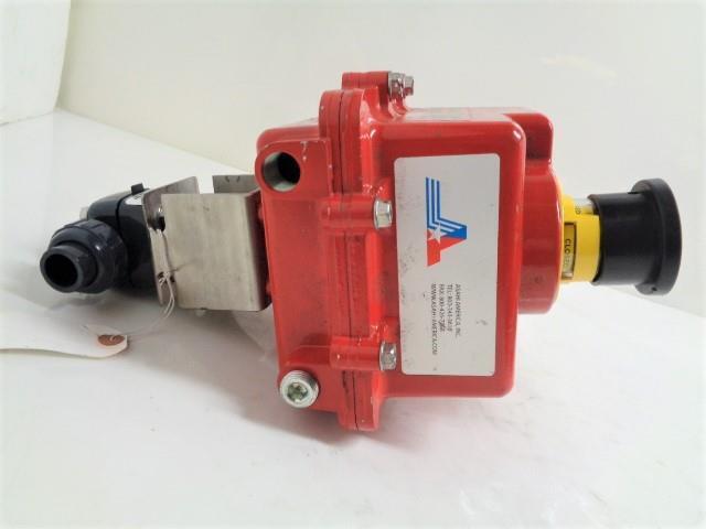 ASAHI SERIES 92 ELECTRIC ACTUATOR 400 TORQUE RHM W/ PVC T-14 DIAPHRAGM VALVE R16