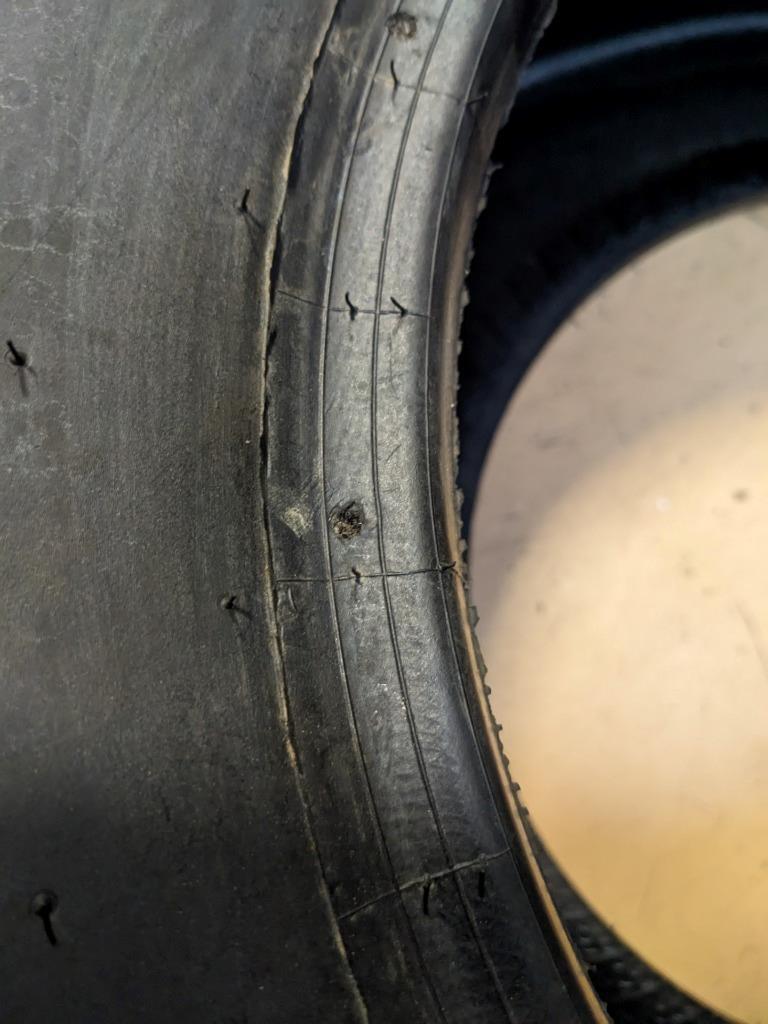 USED HOOSIER BR3 DRAG WL 15 34 16 DRAG RACING SLICK TIRE 18771BR3CQ3