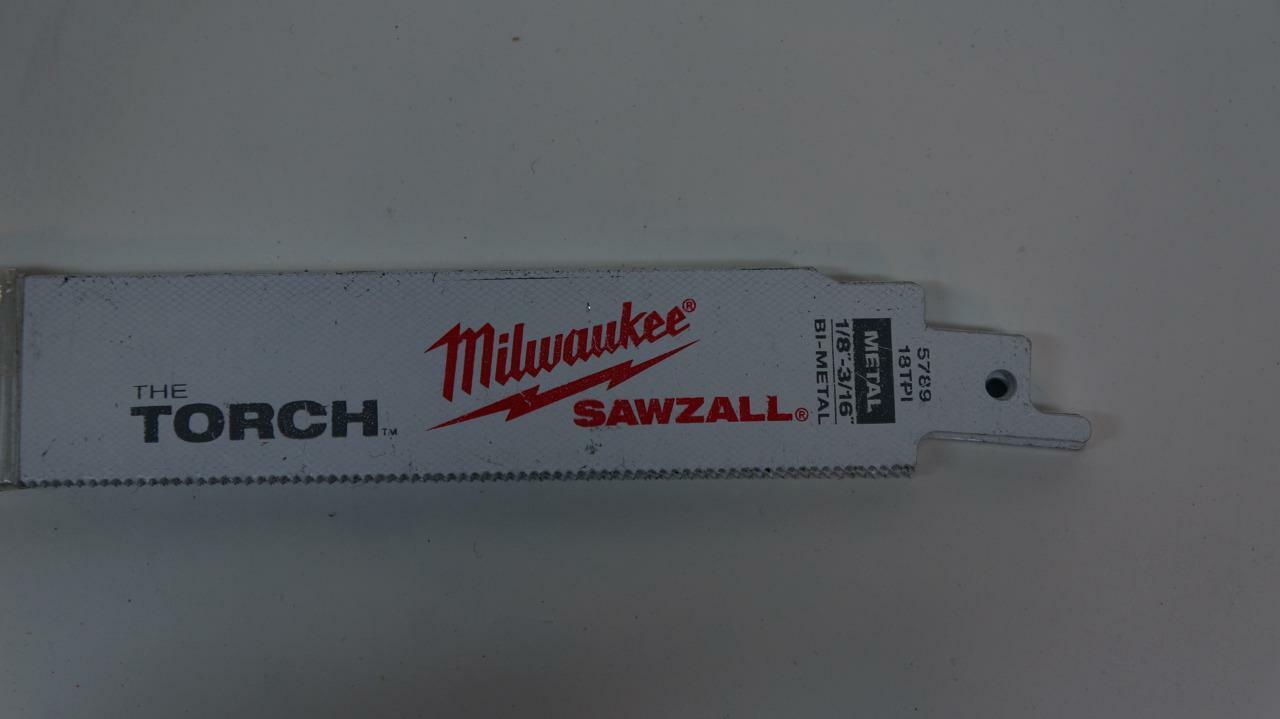 NEW 11 PACK OF MILWAUKEE 12 INCH SAWZALL BLADES 18 TPI 5789 SP2T1