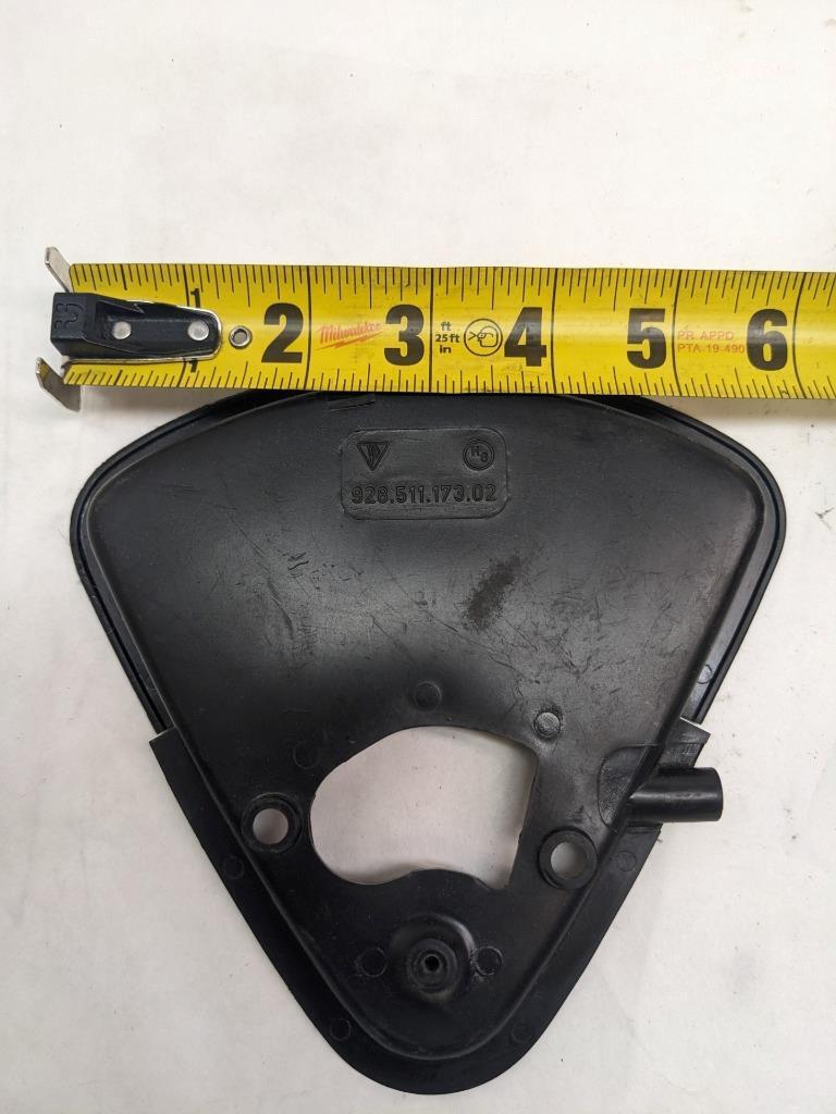 PORSCHE 924/944 BONNET RELEASE HANDLE CATCH SURROUND 92851117302 USED R21