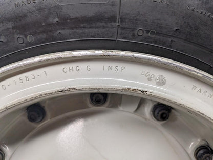 GOODRICH INBOARD WHEEL AND MICHELIN TIRE  30X8.8-15 HUB BORE 77MM 3-1531-3 B2