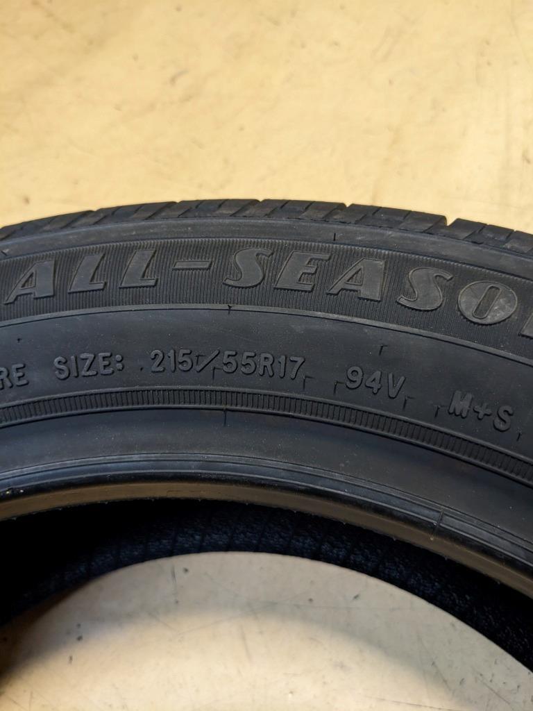 GOODYEAR RELIANT ALL SEASON P 215 55 17 94V SL TIRE 682045597 CQ1