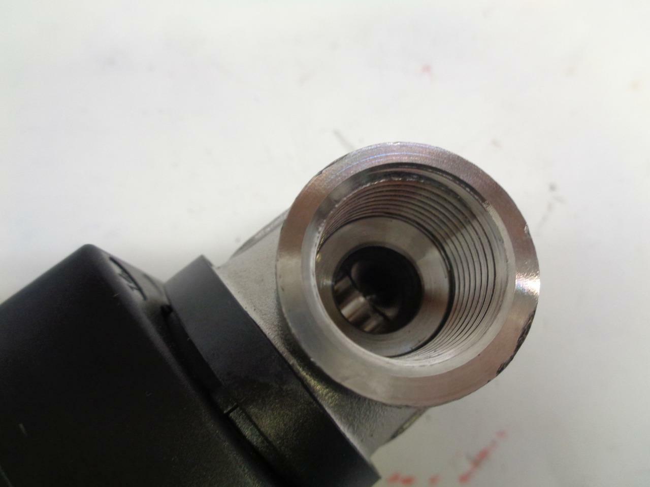 NEW BURKERT 2/2-WAY SOLENOID VALVE 00378604 TYPE 6027 R10TA