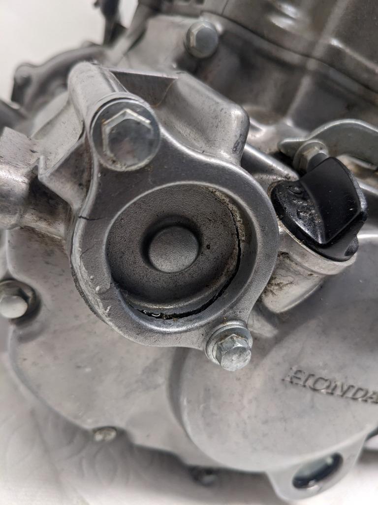 DAMAGED HONDA ATV ENGINE FOR 2004-2005 HONDA SPORTRAX 450 TRX450R 2X4 USED B2