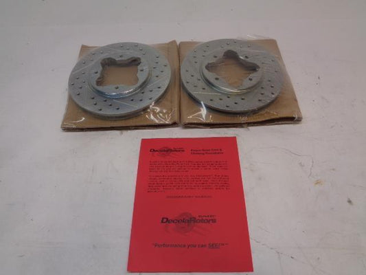 NOS BAER DRILLED FRONT DISC BRAKE ROTORS FOR HONDA ACCORD, ACURA CL 3287-020 L1