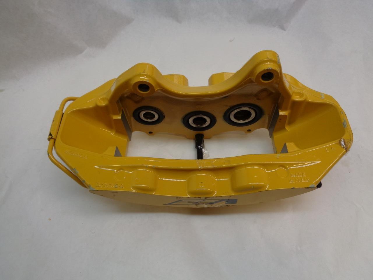 1 NEW GENUINE YELLOW BREMBO GM FRONT PASSANGER 6 PISTON CALIPER R5