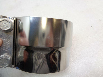 2 PACK NELSON INDUSTRIES TORCTITE 4'' EXHAUST CLAMPS WITH HARDWARE 90366A-10 R10