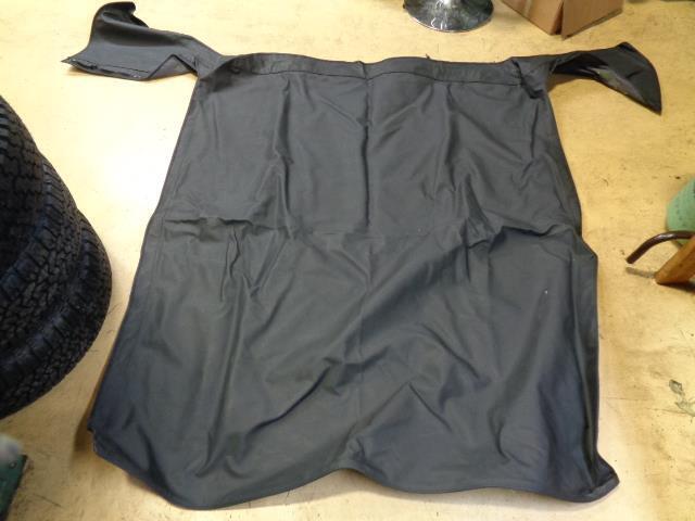 JEEP WRANGLER REPLACEMENT TOP BLACK DENIM/VINYL TINTED WINDOW PANES 68215 SR