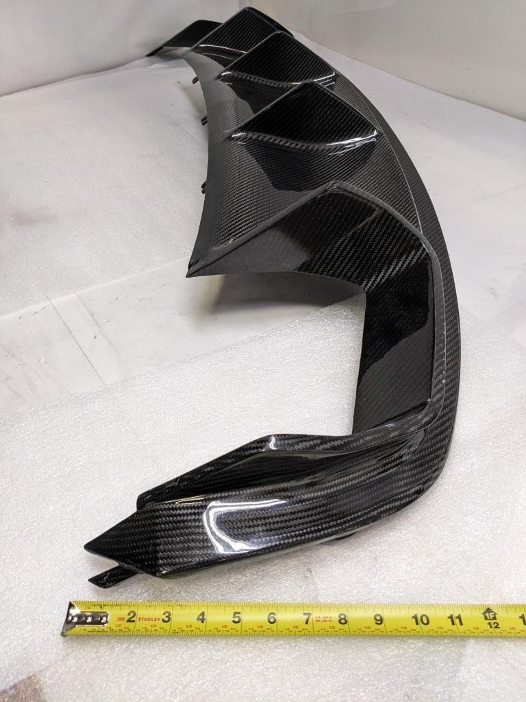 UNBRANDED 60X11X11 CARBON FIBER REAR DIFFUSER NEW SR