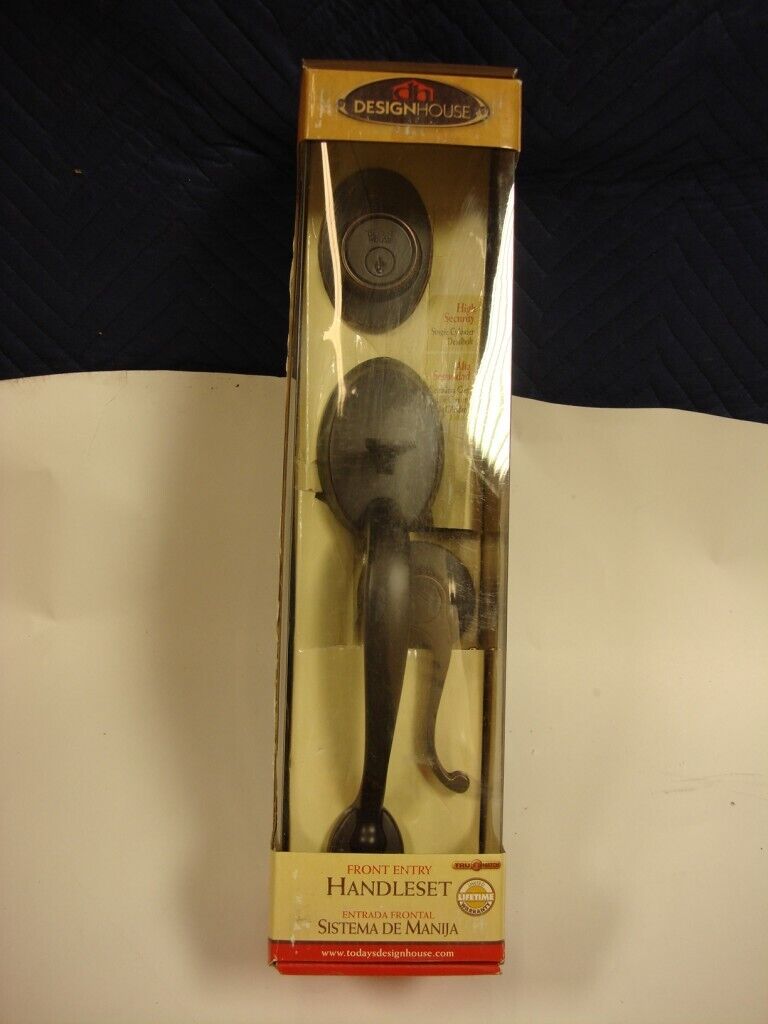 NEW DESIGN HOUSE COVENTRY HANDLESET 700567 OIL RUBBED BRONZE FINISH R29