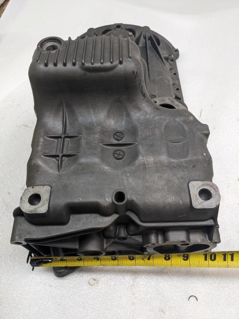 2003-2006 PORSCHE CAYENNE 4.5 LOWER ENGINE OIL PAN 9481071406R USED R24