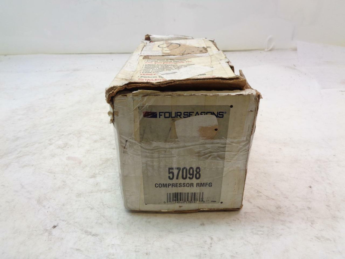 REMAN 4 SEASONS 57098 AC COMPRESSOR WITH CLUTCH 1978-1980 FITS AUDI 5000 R1