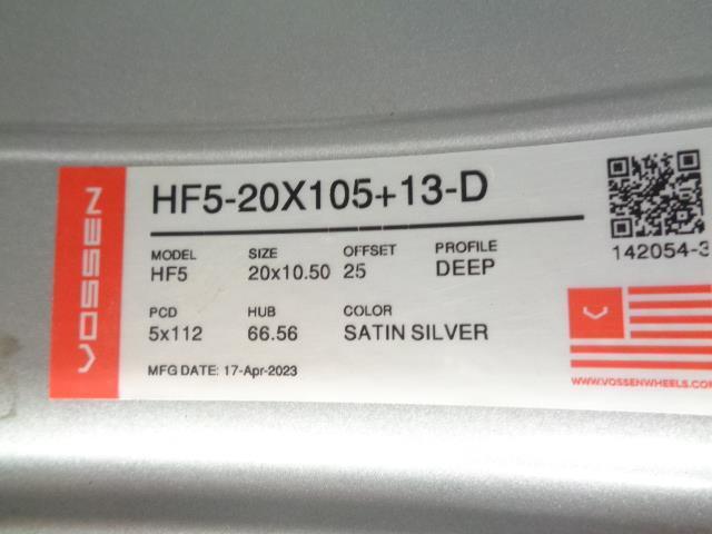VOSSEN HF5 WHEEL 20X10.5 ET25 5X112 NEW WR