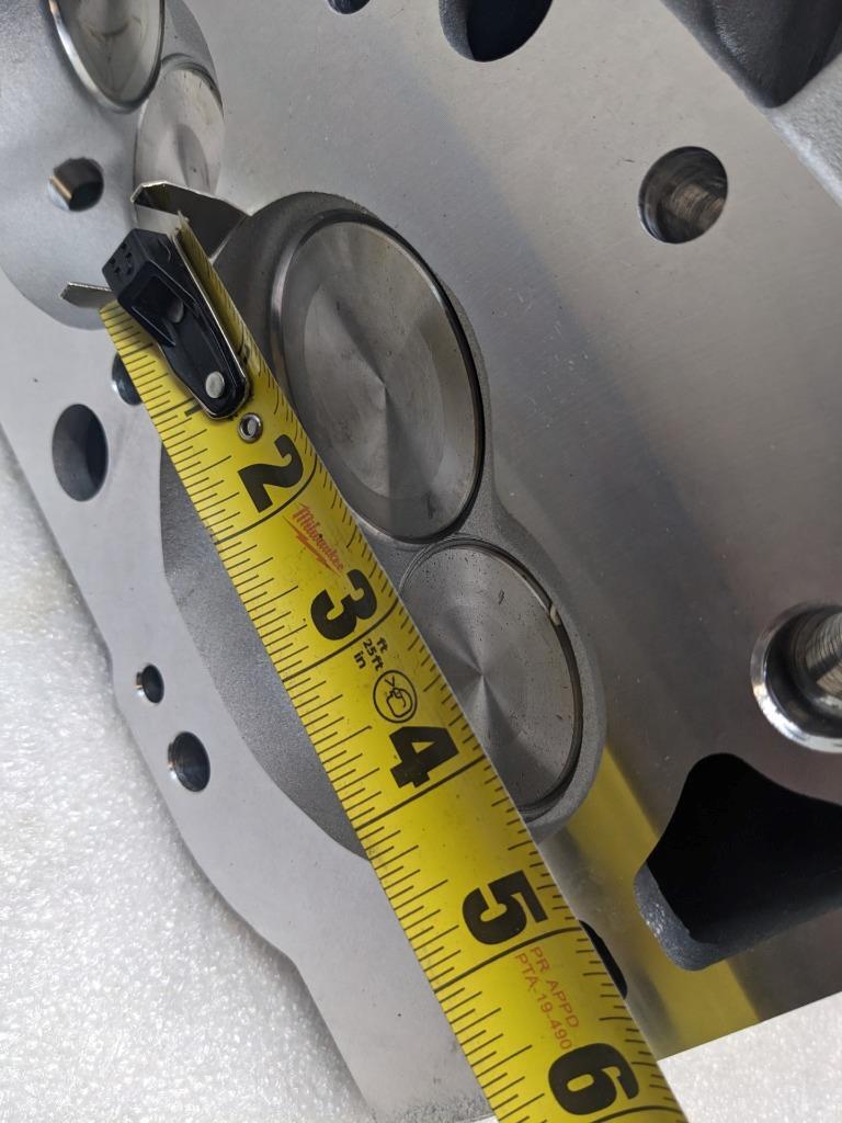 SINGLE CHEVY COMPLETE ASSEMBLED ALUMINUM CYLINDER HEAD CAMBER XPC3021 NEW I2