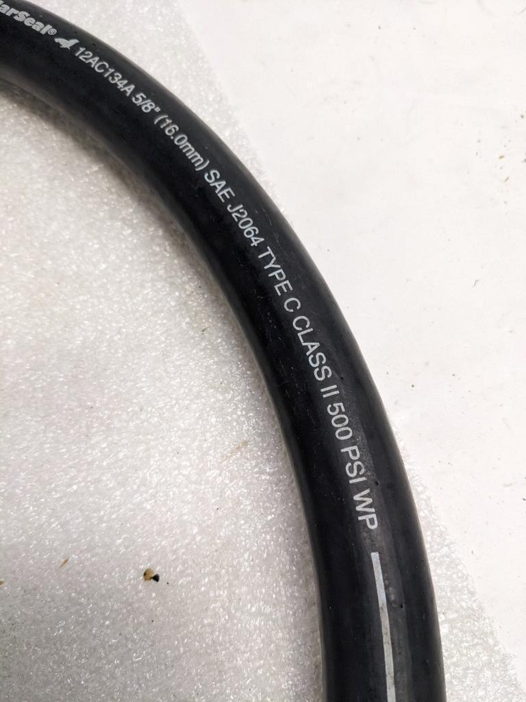 GATES 12AC134A POLARSEAL HYDRAULIC HOSE 7.16' OAL 5/8" ID NEW R3