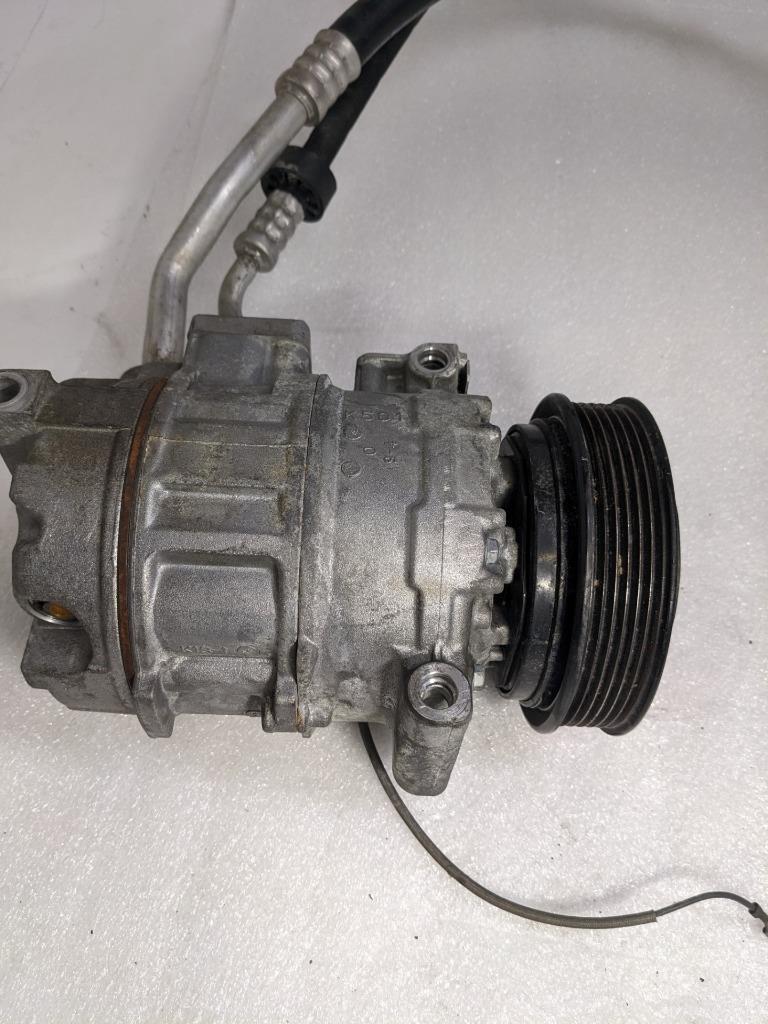 PORSCHE 911 996 BOXSTER DENSO A/C COMPRESSOR W/PIPE 99612601152 USED 996B.G.L.