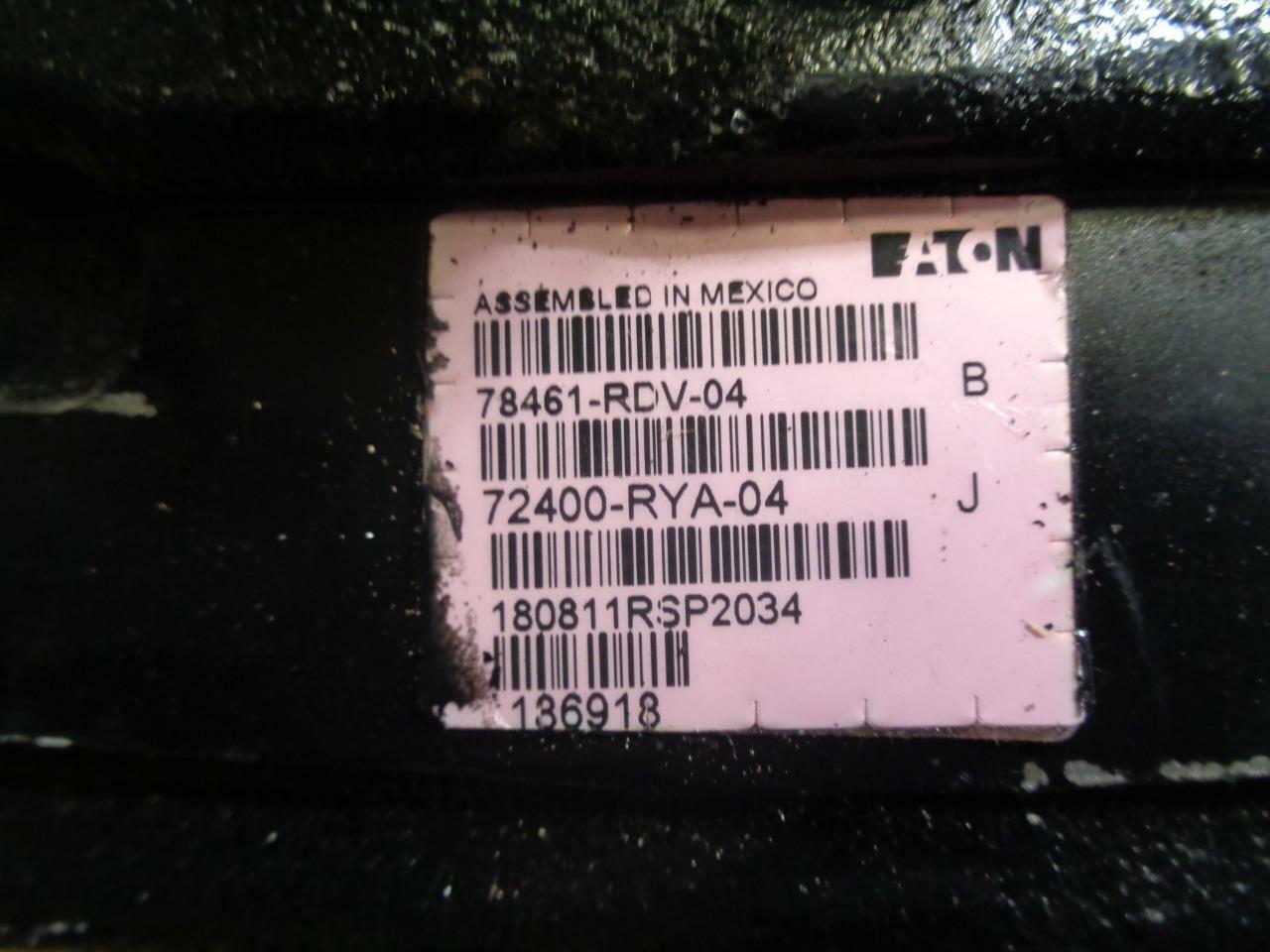 Eaton 78461-RDV-04 7200-RYA-04 180811RSP2034 136918 Hydraulic Tandem Drive BSRG1