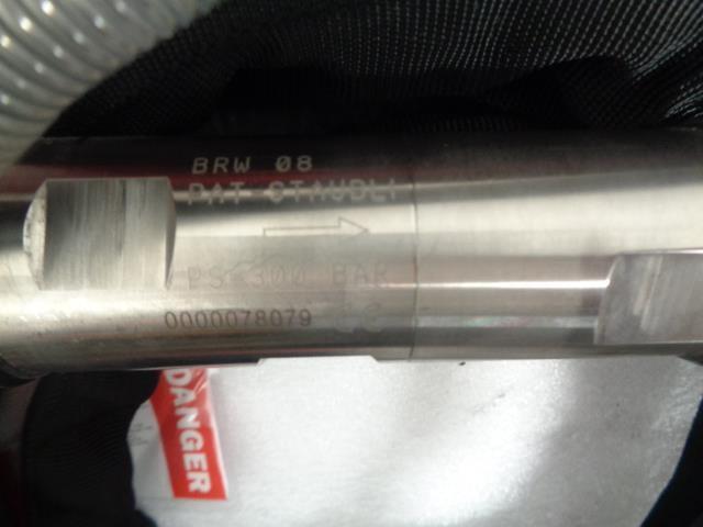 NGV REFUELING LINE STAUBLI BRW 08/BRW 02, SWAGELOK SS-L83XKF4, PARFLEX 520N-4 H2