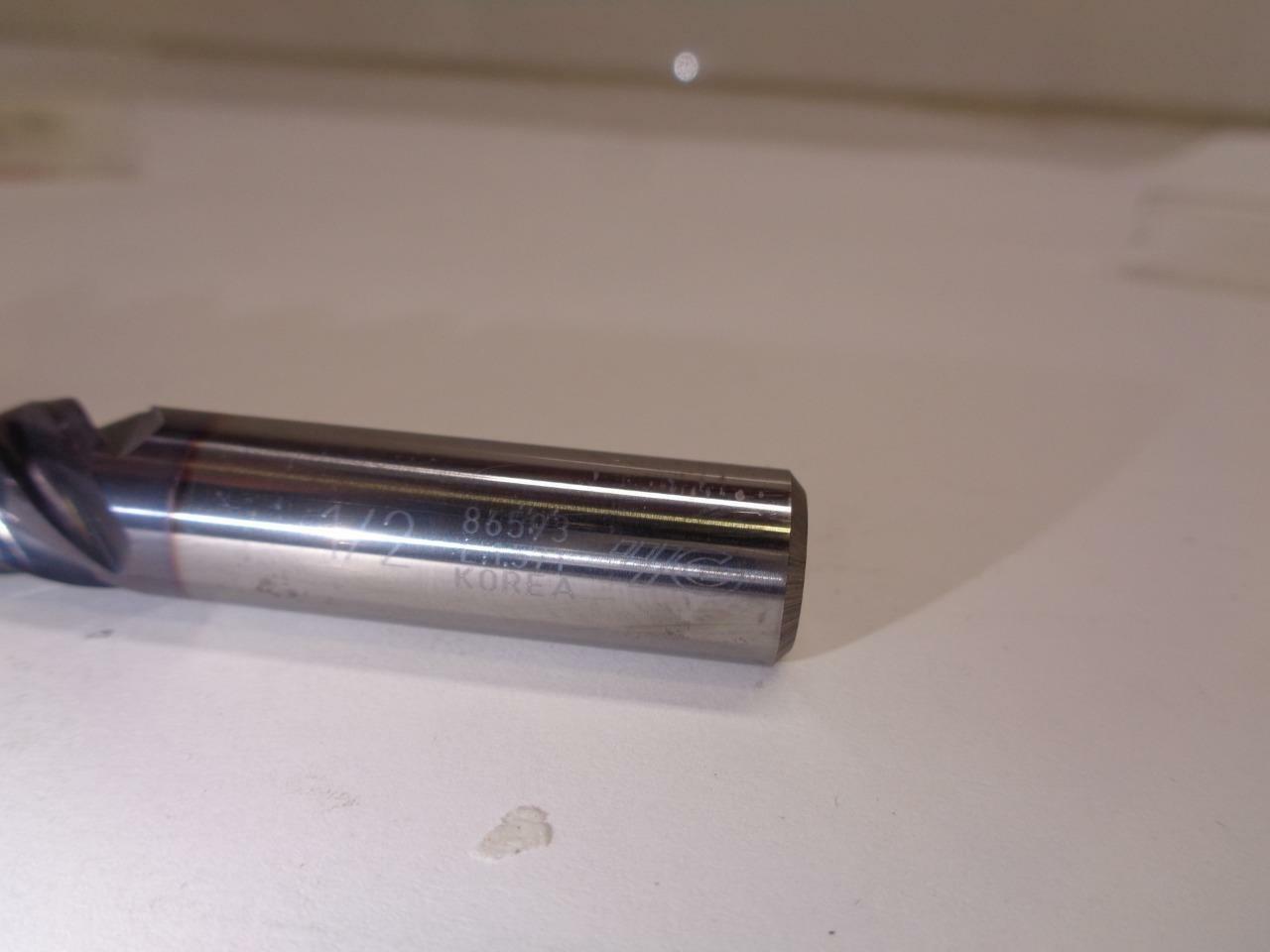 NEW YG-1 CARBIDE END MILL 5 FLUTE 45 DEGREE HELIX 1/2 X 1/2 86593TE