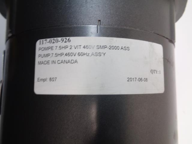 FLOWSERVE 2X1.5X5 BALDOR MOTOR CENTRIFUGAL PUMP 7.5HP 460V 60Hz SMP2000 NEW J1