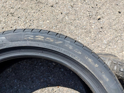 2 PIRELLI CINTURATO P7 A/S (*) BMW RUNFLAT P 225 45 19 XL TIRES 2745300 CQ3