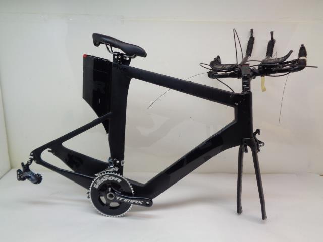 NEW QUINTANA ROO V-PR 58.5" FRAME W/ SADDLE, CRANKSET, DERAILLEUR & RIMS/TIRES