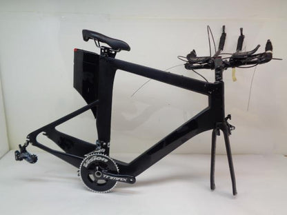 NEW QUINTANA ROO V-PR 58.5" FRAME W/ SADDLE, CRANKSET, DERAILLEUR & RIMS/TIRES