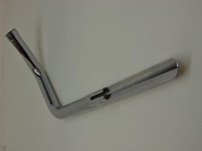 2 NEW CHROME 2" DRAG PIPE EXHAUSTS FOR HARLEY FXST 84-99 AND FX 84-85 R16