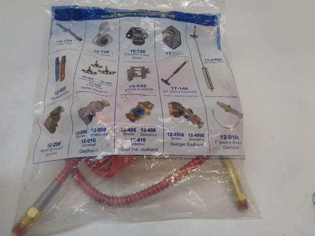 NEW IMPERIAL COILED A/B HOSE ASSEMBLY 15' RED 90820-1 R10TA