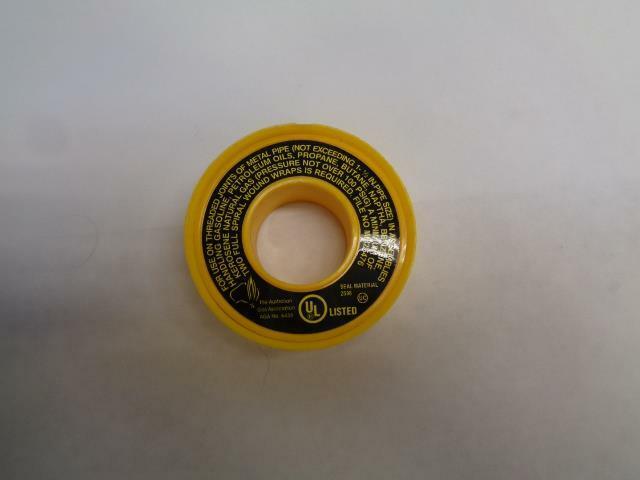 HARVEY YELLOW GAS LINE TAPE PTFE THREAD SEAL TAPE 017853 1/2"X260" R7TC