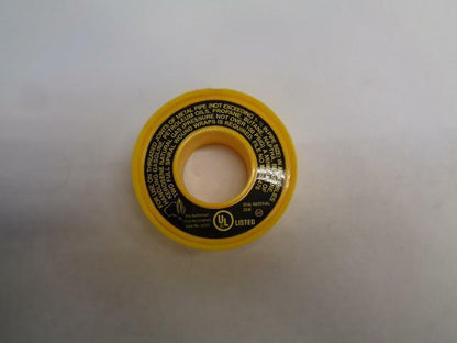 HARVEY YELLOW GAS LINE TAPE PTFE THREAD SEAL TAPE 017853 1/2"X260" R7TC