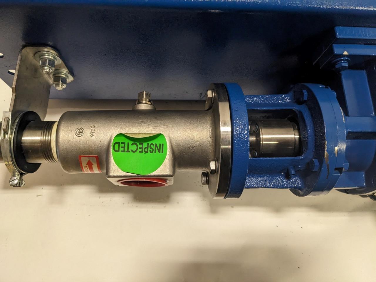 Nord 172.1 71L/4-34.52 Gearmotor Horizontal 34.52 Ratio 633lb/in .5HP 50RPM BSR1