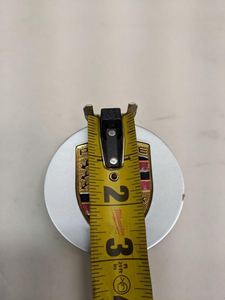 PORSCHE GRAY COLORED CENTER CAP (2) 7L5601149 NEW R21T2