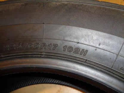 USED YOKOHAMA AVID ASCEND LX 1 PATCH P 225 65 102H SL TIRE 110132829 BQ4