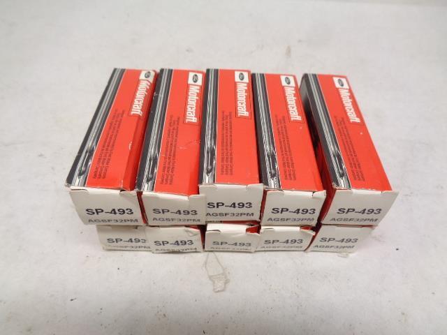 NEW MOTORCRAFT PLATINUM SPARK PLUG FOR CADILLAC 10 PACK SP-493 R13T1