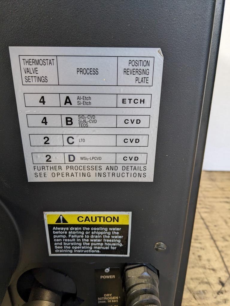 LEYBOLD DRYVAC VACCUM PUMP 100P 400VAC 7.5A 60HZ 4KW 3000RPM 13885 B2