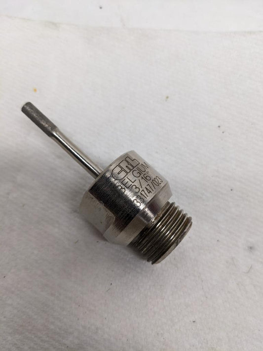 CRL HBT316 331747/023 3/16" BELGIAN THREAD ELECTRO-FORMED DIAMOND DRILL NEW D0