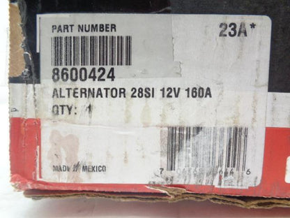 DELCO REMY 28SI ALTERNATOR 12V 160A 8600424 NEW R14