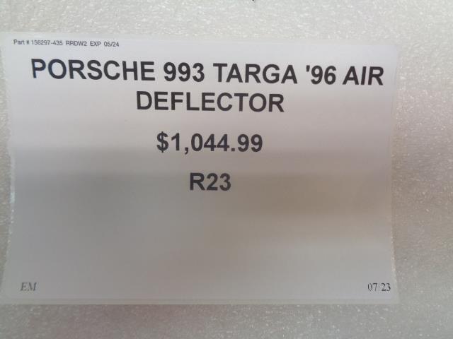 PORSCHE 993 TARGA '96 AIR DEFLECTOR R23