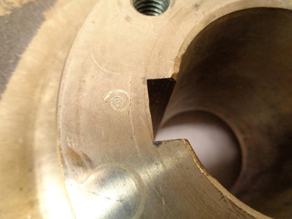 UNKNOWN 14" 5 VANE BRASS WATER PUMP INDUSTRIAL IMPELLER B02496F 1398 6M 145 I1