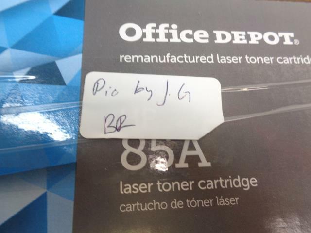 REMAN BLACK TONER CARTRIDGE OFFICE DEPOT OD85A (HP 85A / CE285A) GTG85AP SR